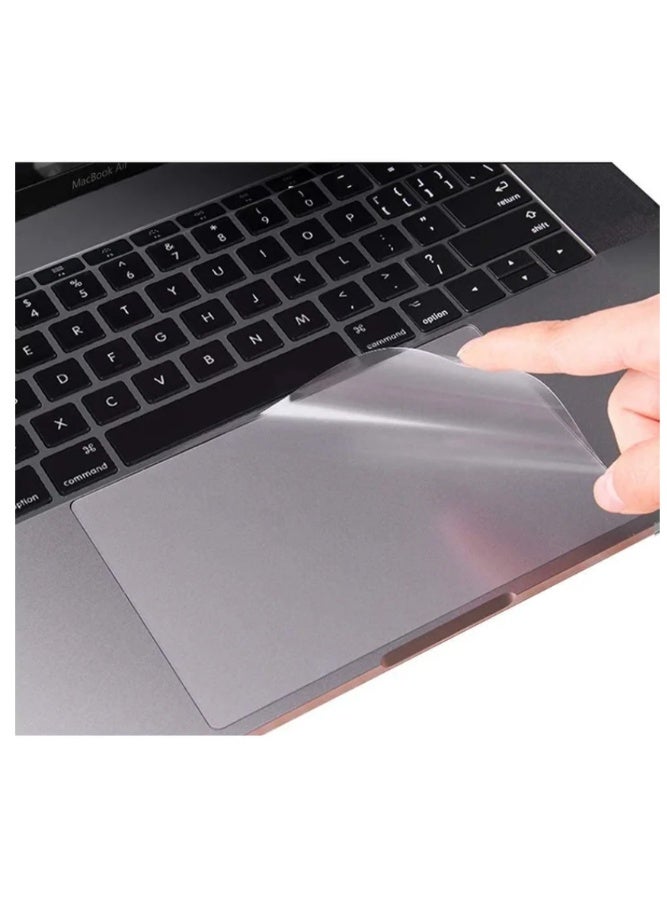 لوحة اللمس فيلم صقيع مكافحة التعرق مكافحة بصمات الأصابع فيلم شاشة لمس فيلم واقي. TPU Trackpad Protector Skin لـ MacBook Air A2179 / A2337 (13 بوصة ، حزمة من 2) - Image 1